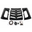 Bakrutepersienner LB-stil blanksvart – Chevrolet Camaro 2016-2023