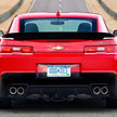 Bakspoiler Z28-stil mattsvart – Chevrolet Camaro 2014-2015