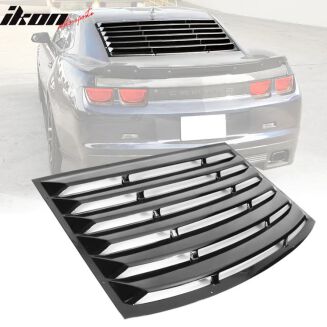 Bakrutepersienner blanksvart – Chevrolet Camaro 2010-2015