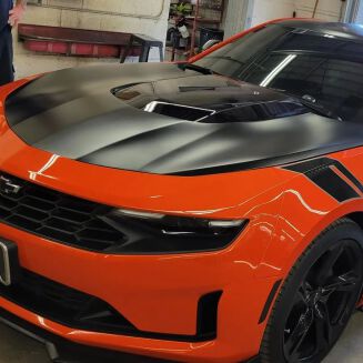 Motorhuv i aluminium ZL1-stil genomskinlig huvscoop – Chevrolet Camaro 2016-2023