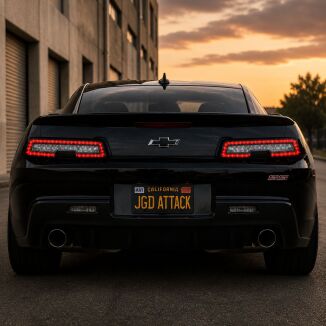 Baklyktor rökfärgad svart – Chevrolet Camaro 2014-2015