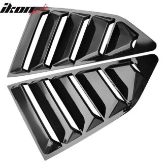 Sidorutepersienner blanksvart – Chevrolet Camaro 2016-2023
