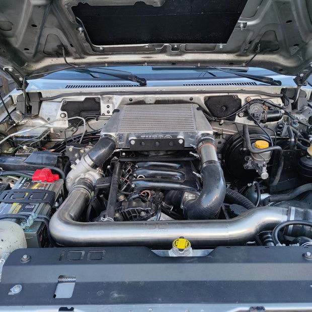IOD Performance Fäste för toppmonterad intercooler – Nissan Patrol Y61 med BMW M57