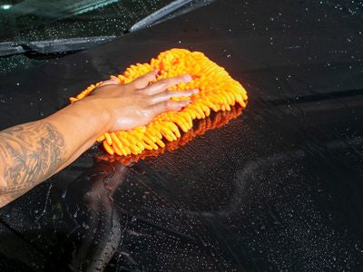 Meguiar's Hybrid Wash Mitt – dubbelsidig tvätthandske i mikrofiber