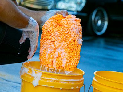Meguiar's Hybrid Wash Mitt – dubbelsidig tvätthandske i mikrofiber