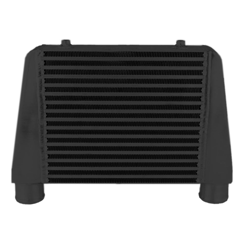 FMIC.EU Universell Intercooler 330x280x76 mm (inlopp/utlopp upptill, Svart)