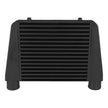 FMIC.EU Universell Intercooler 330x280x76 mm (inlopp/utlopp upptill, Svart)