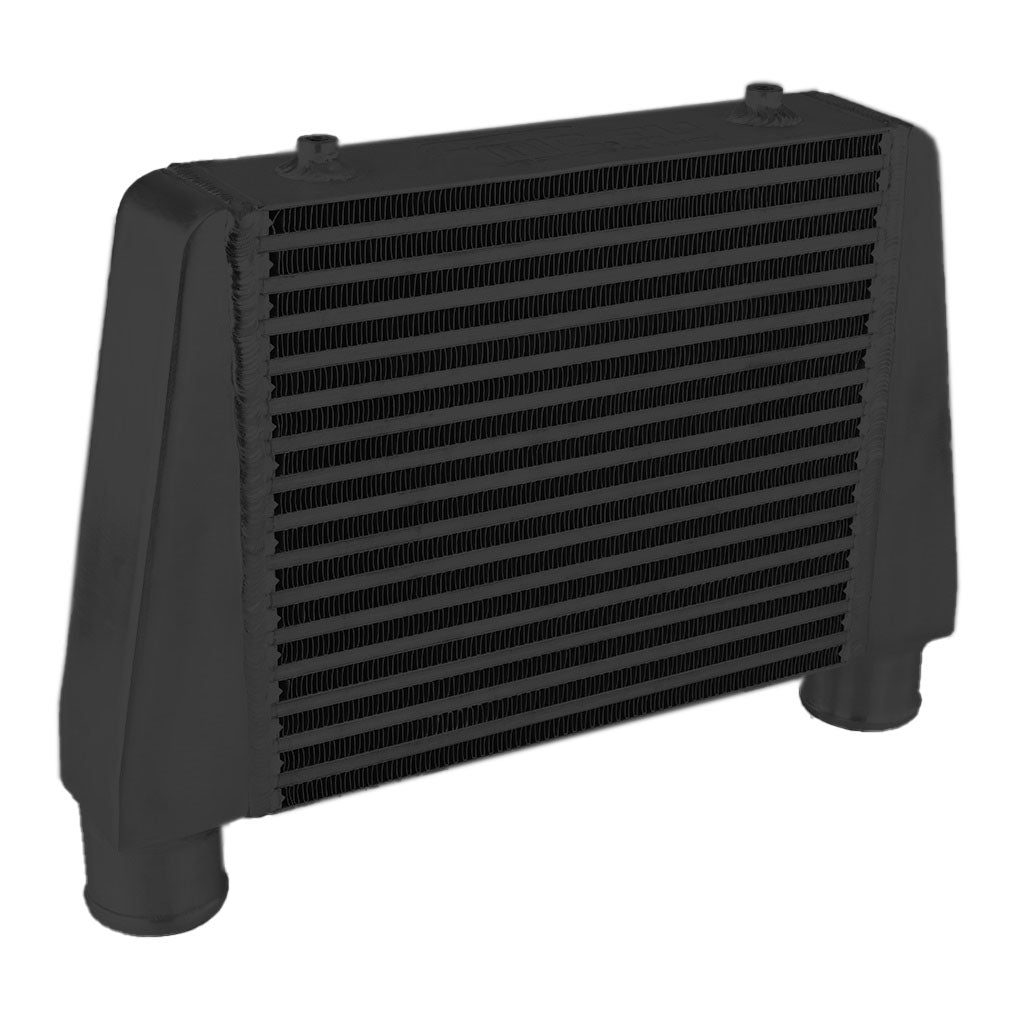 FMIC.EU Universell Intercooler 330x280x76 mm (inlopp/utlopp upptill, Svart)