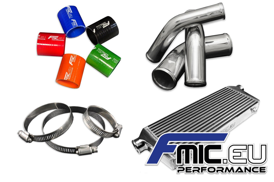 JRspec Intercooler-kit Audi A4 B7 3.0 TDI (Blå, utan MAP-uttag) – bild 2