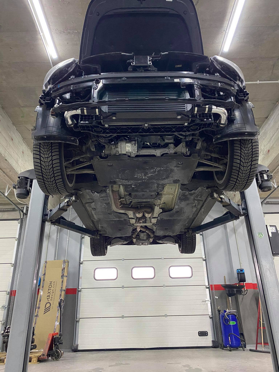 JRspec Intercooler-kit Kia Stinger 2.0T (Grön) – bild 7