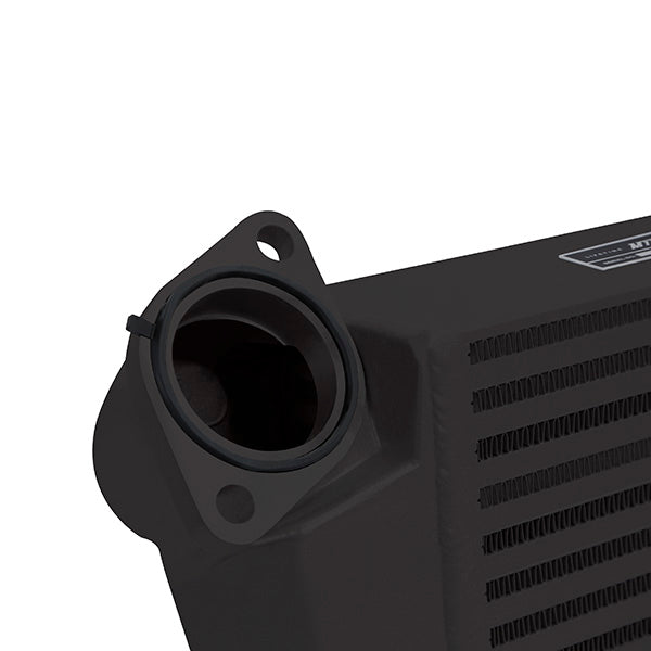 Mishimoto Toppmonterad intercooler – Subaru WRX 2008–2014 (svart, svarta silikonslangar)