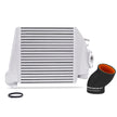 Mishimoto Toppmonterad intercooler Subaru WRX 2008–2014 (silver, svarta silikonslangar)