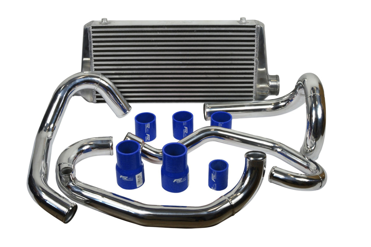 FMIC.EU Intercooler-kit – Subaru Impreza WRX/STI 1992–2000 GC8 (Blå)