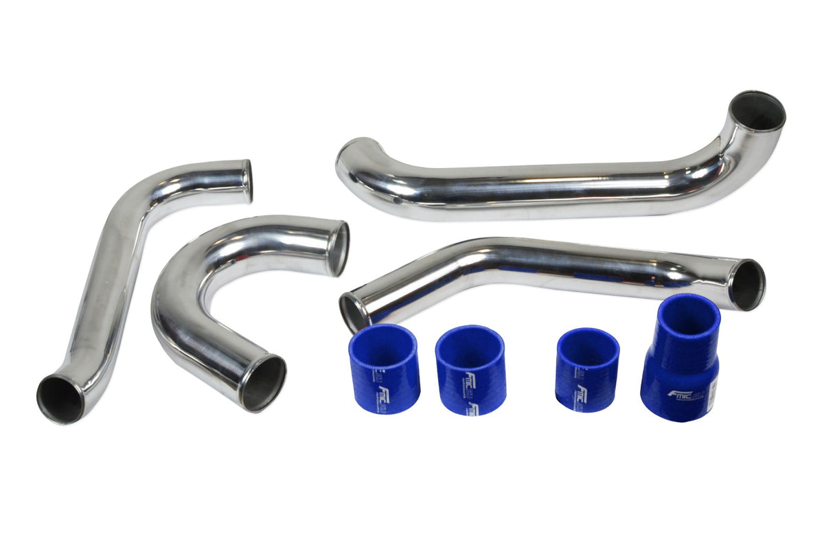 FMIC.EU Intercooler-kit – Toyota Supra Mk4 (JZA80) Twin Turbo (Blå)