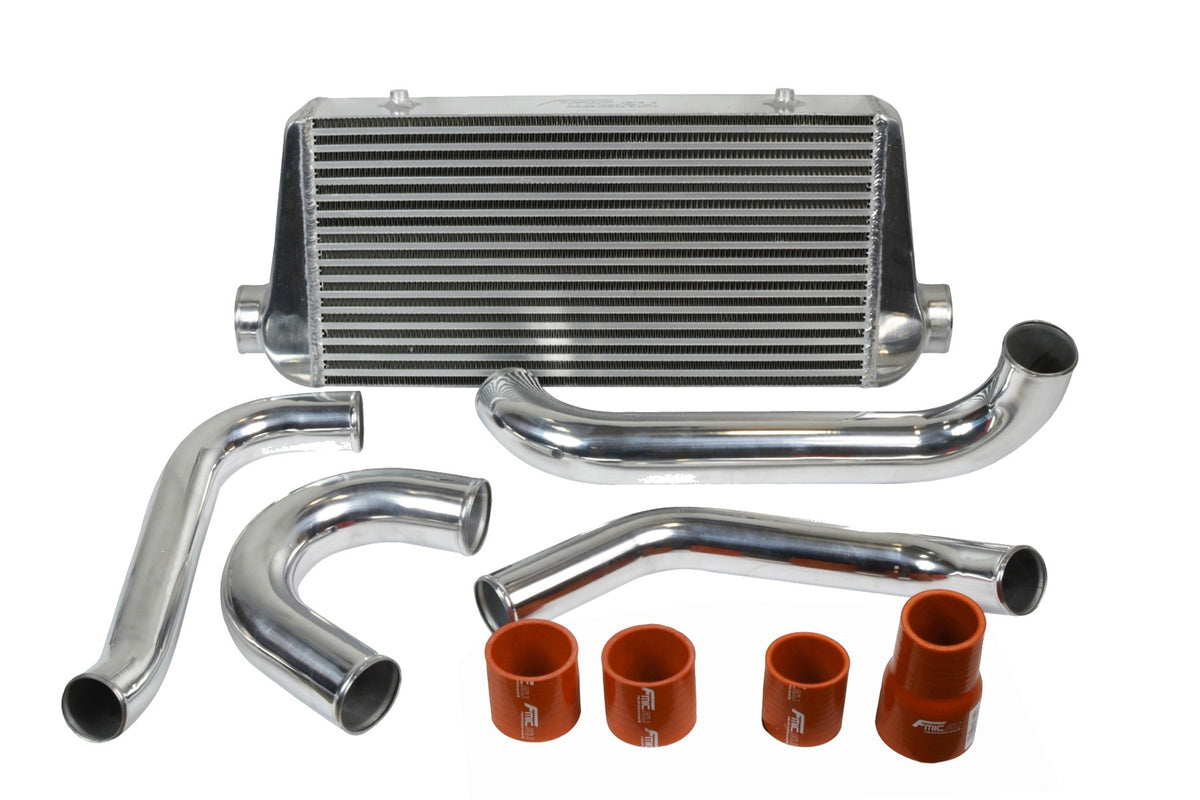 FMIC.EU Intercooler-kit – Toyota Supra Mk4 (JZA80) Twin Turbo (Orange)