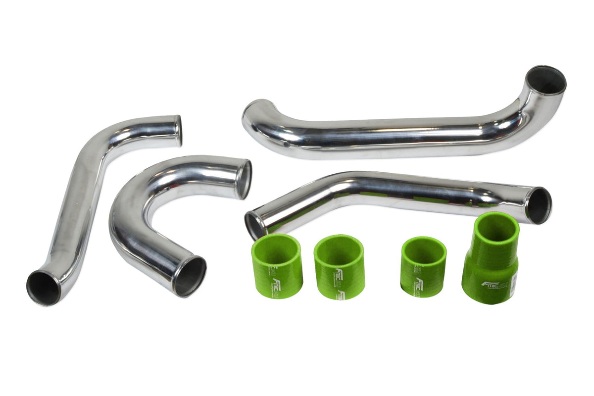 FMIC.EU Intercooler-kit – Toyota Supra Mk4 (JZA80) Twin Turbo (Grön)
