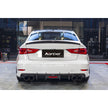 Karbel bakre diffusor i pre-preg carbon för Audi A3 S line / S3 8V Sedan 2013–2016 – bild 4
