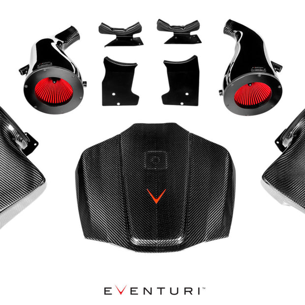 Eventuri kolfiberinsug Mercedes-AMG GT/GT S/GT R C190 – blank kolfiber