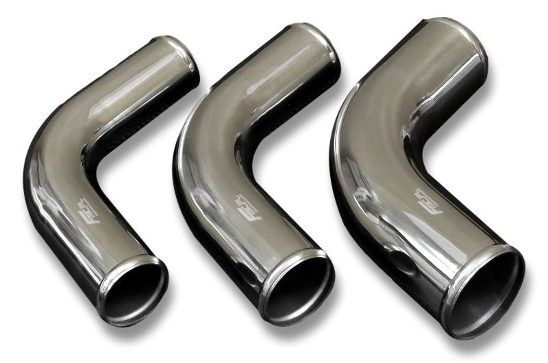 FMIC aluminiumböj 75° 76 mm, 30 cm – bild 2