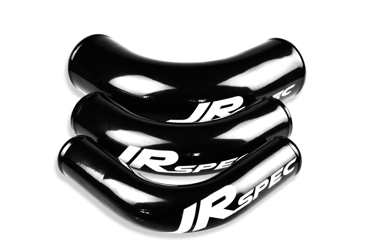 JRspec aluminiumböj 90° 63 mm, 30 cm