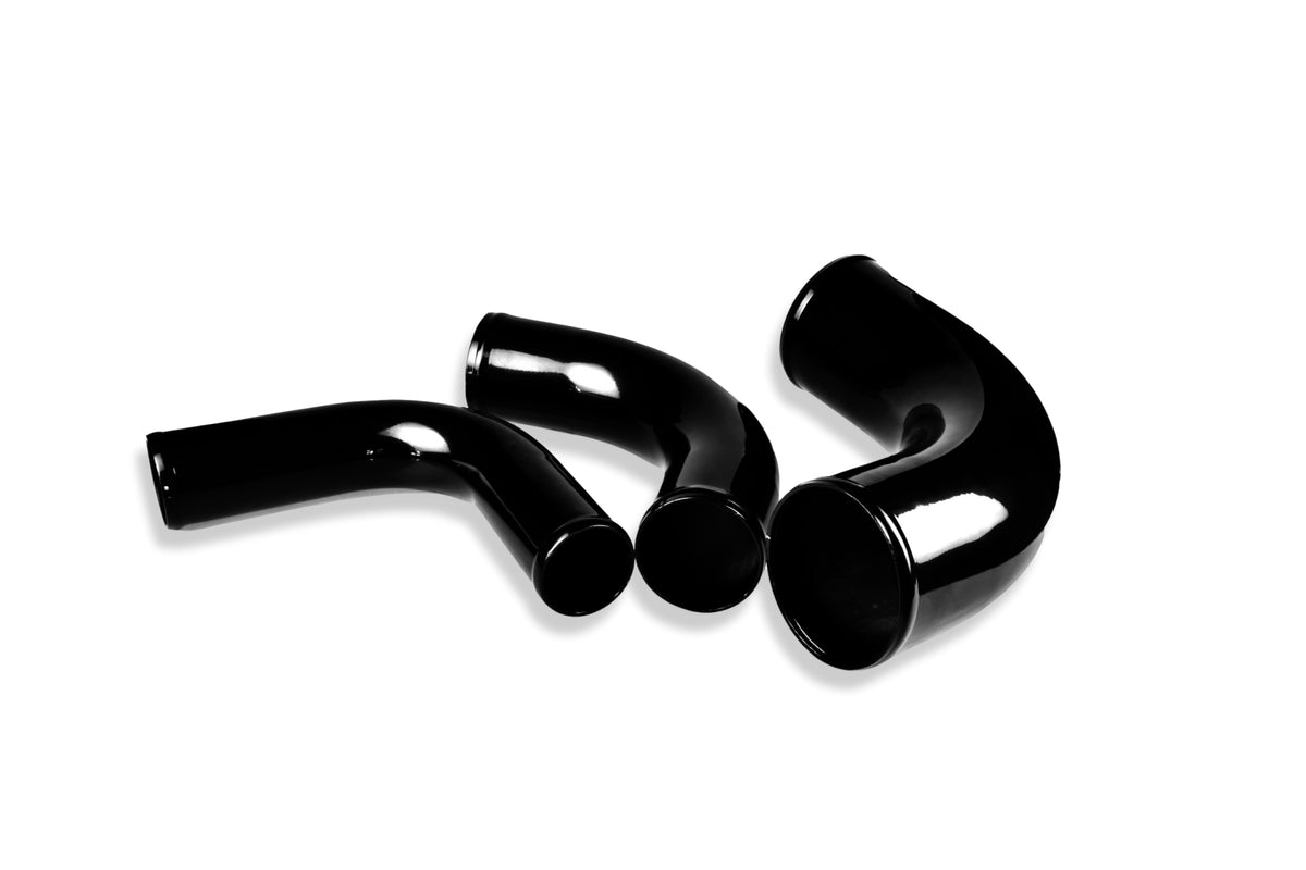 JRspec aluminiumböj 90° 63 mm, 30 cm