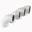 FMIC.EU gjuten aluminiumböj 90° 63 mm – bild 4
