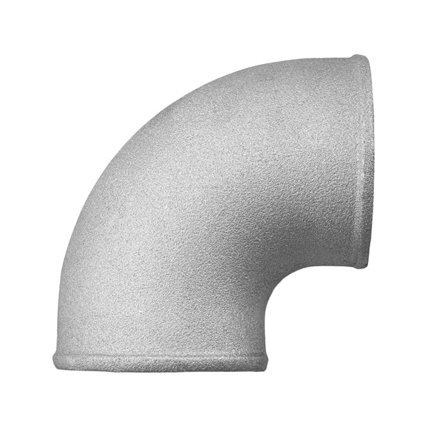 FMIC.EU gjuten aluminiumböj 90° 76 mm