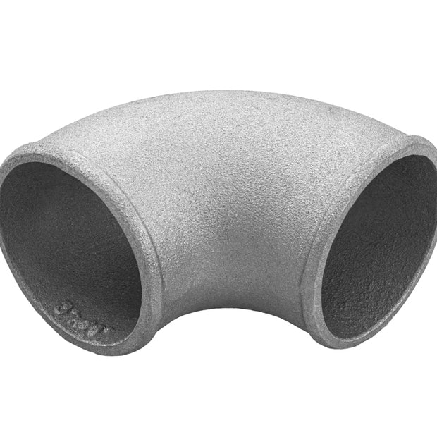 FMIC.EU gjuten aluminiumböj 90° 76 mm