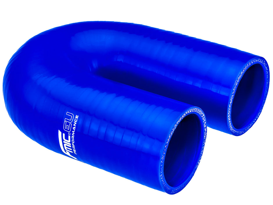 FMIC Silikonböj 180° 102 mm Blå – bild 2
