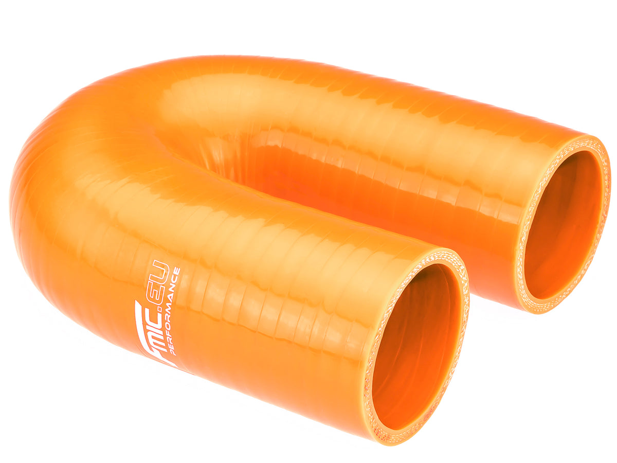 FMIC Silikonböj 180° 48 mm – Orange