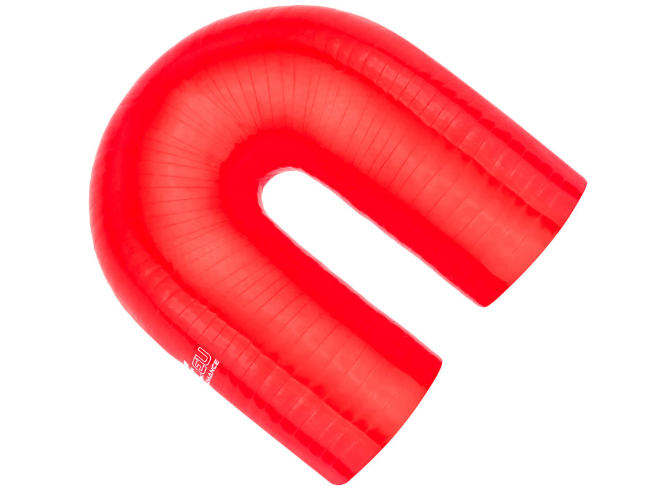 FMIC Silikonböj 180° 76 mm Röd – bild 3