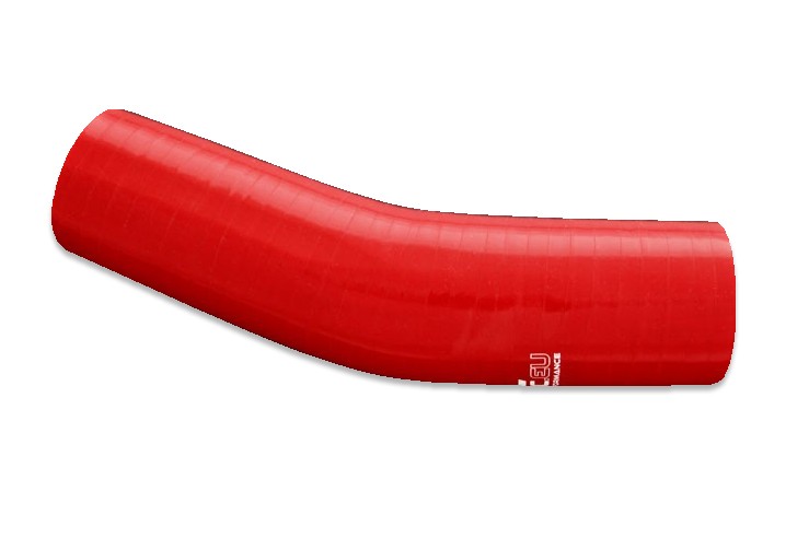 FMIC Silikonböj 23° 76 mm – Röd