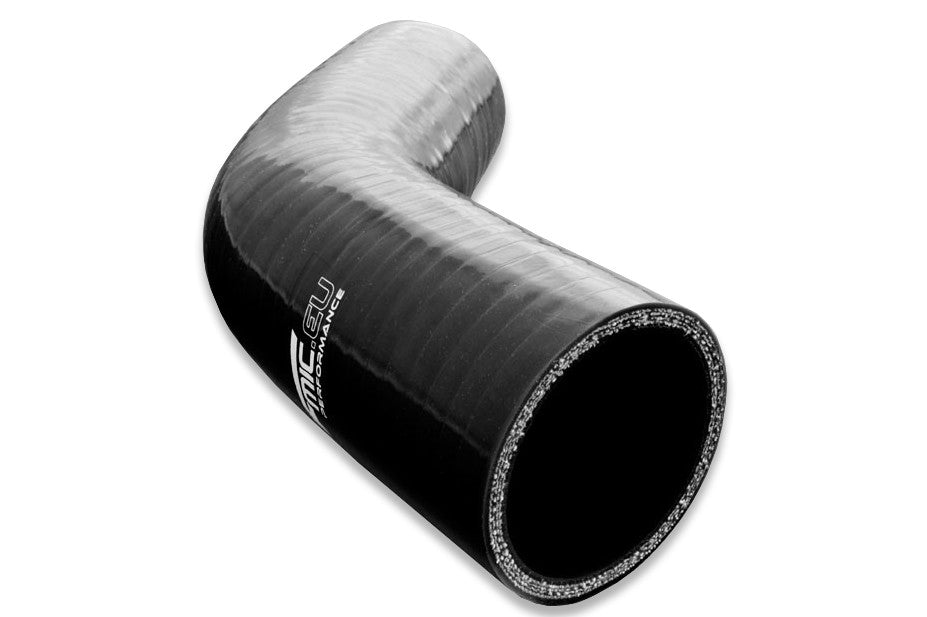 FMIC Silikonböj 45° 151 mm Svart – bild 2