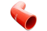 FMIC Silikonböj 45° 76 mm Röd – bild 2