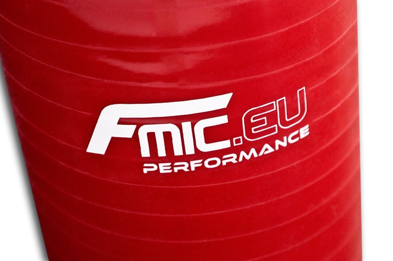 FMIC Silikonböj 67° 63 mm Röd – bild 2