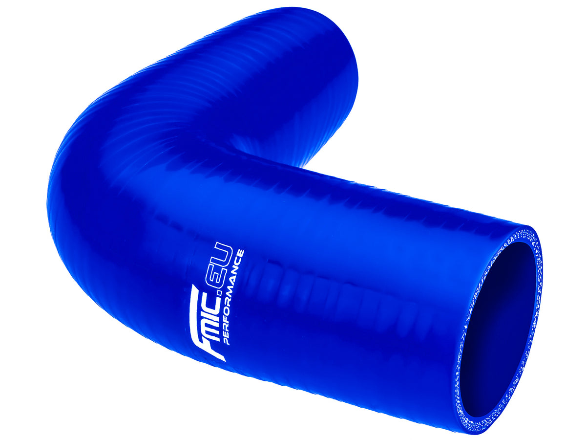 FMIC Silikonböj 90° 60 mm – Blå
