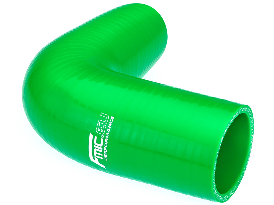 FMIC Silikonböj 90° 63 mm Grön
