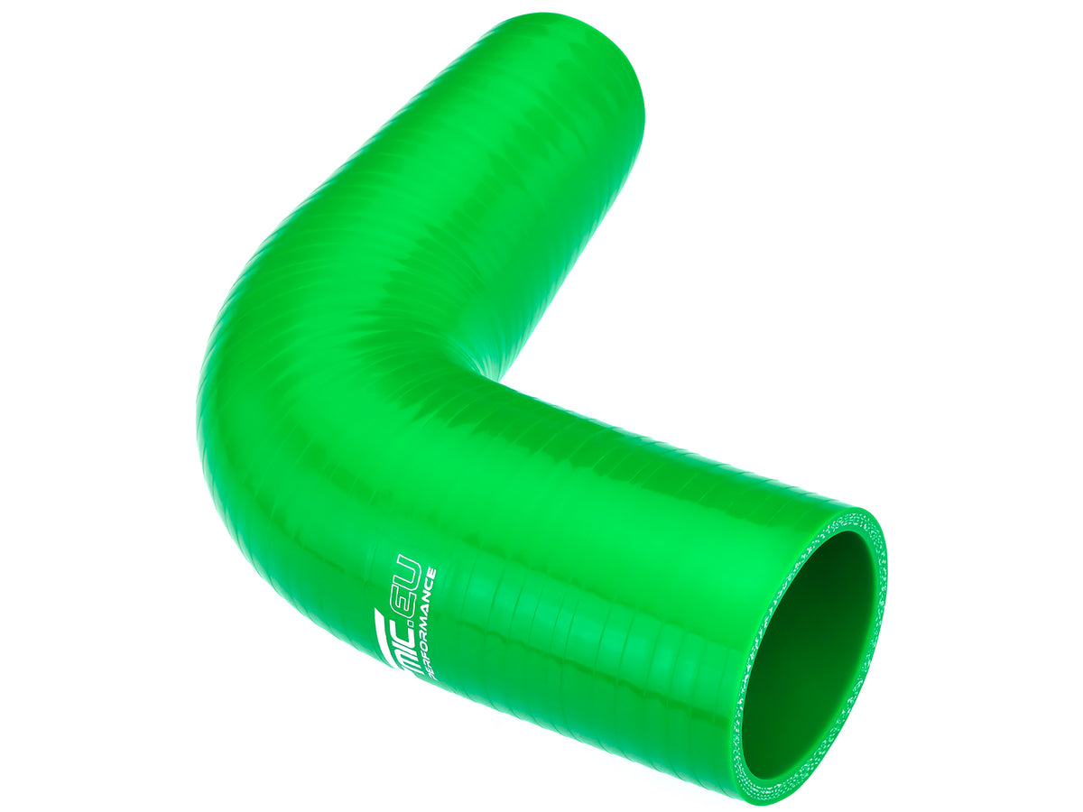 FMIC Silikonböj 90° 63 mm – Grön