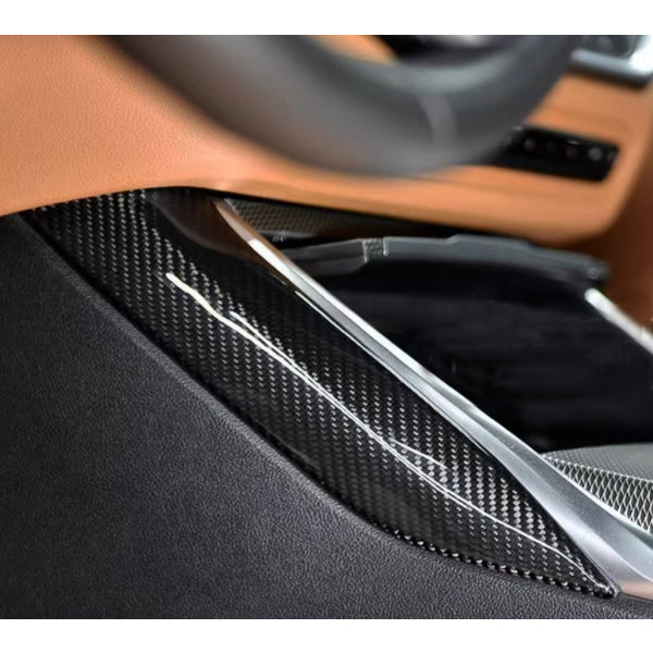 Interiördekorsats i pre-preg carbon för BMW M3 G80/G81 & M4 G82/G83 (före facelift)