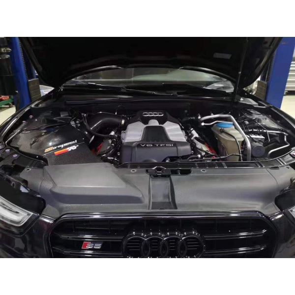 Komplett kalluftsinsug i carbon för Audi S5 8T EA837