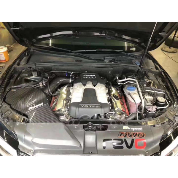 Airspeed Intake Systems Komplett kalluftsinsug i carbon för Audi S5 8T EA837 – bild 5