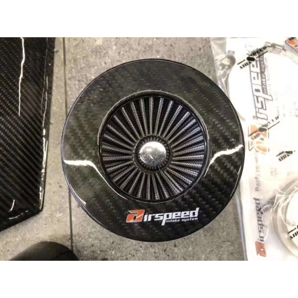 Komplett kalluftsinsug i carbon för Audi S5 8T EA837