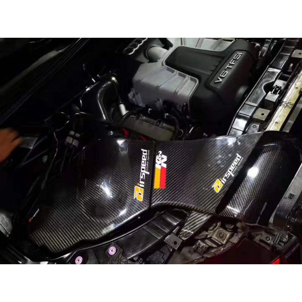 Komplett kalluftsinsug i carbon för Audi S5 8T EA837