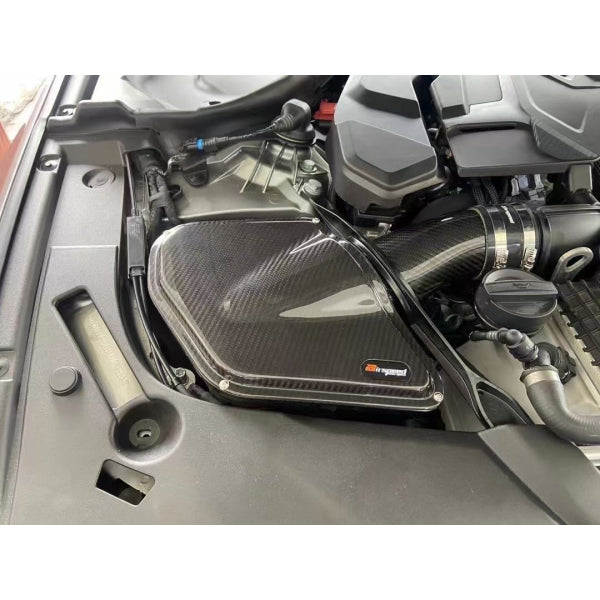 Komplett kalluftsinsug i carbon för BMW M5 S63 – Airspeed