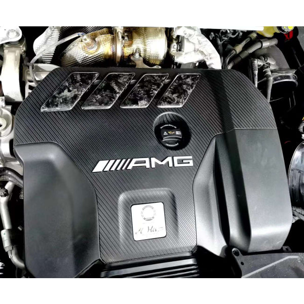 Komplett kalluftsintag i carbon för Mercedes-AMG A45 / CLA45 2.0T (2020–2024)