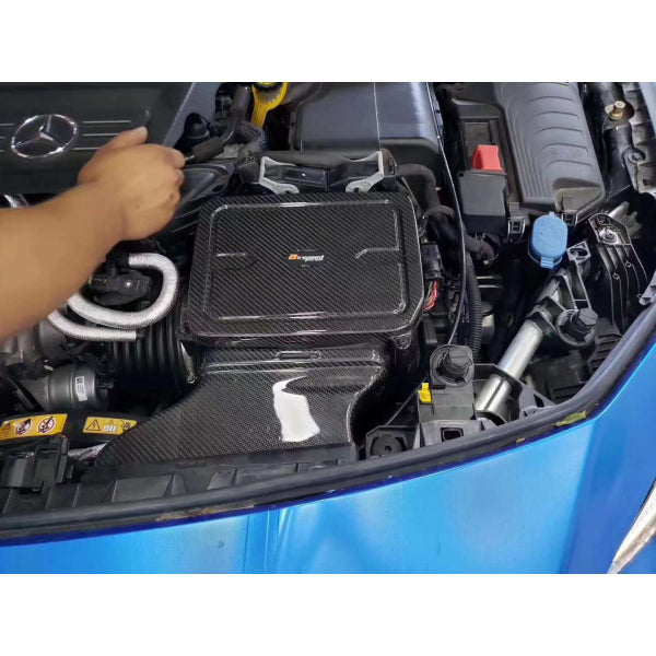 Airspeed Intake Systems Komplett kalluftsintag i carbon för Mercedes-AMG A45 / CLA45 2.0T (2014–2018) – bild 5