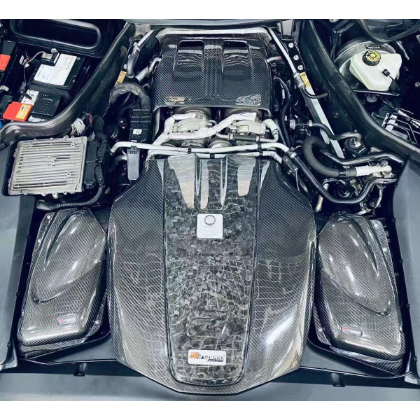 Komplett kalluftsintag i carbon för Mercedes-AMG GT 4.0T M178