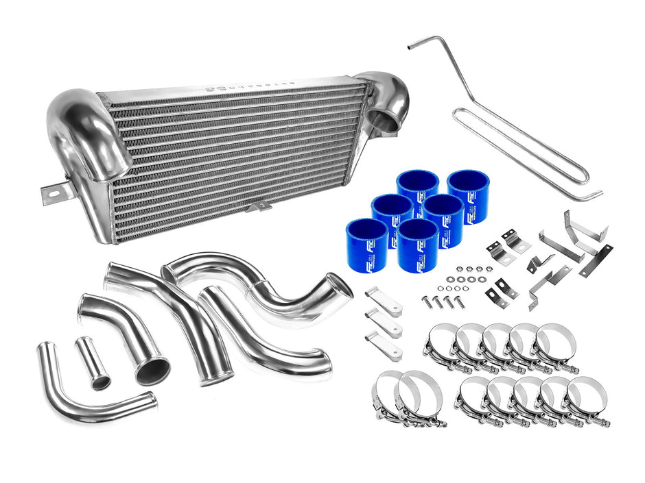 FMIC.EU Intercooler-kit Mazda RX-7 FD3S 13B Twin Turbo 1993–1997 (Blå)