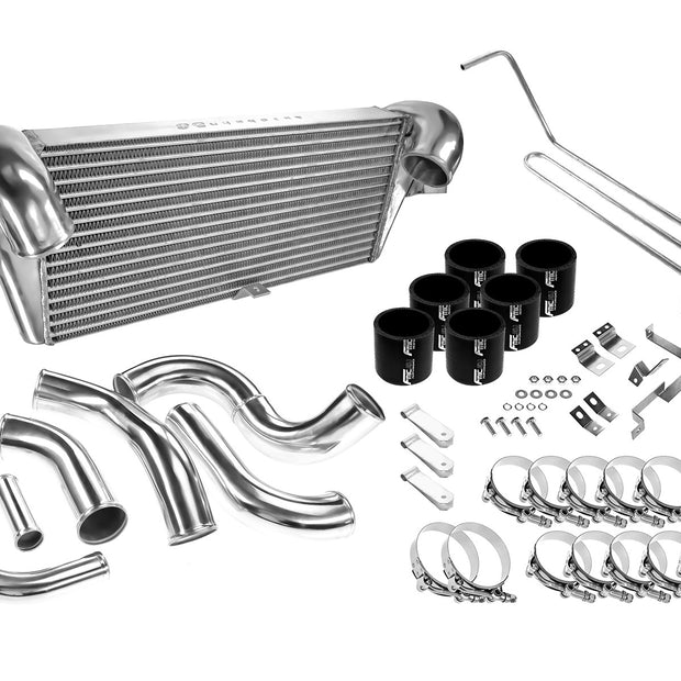 FMIC.EU Intercooler-kit – Mazda RX-7 FD3S 13B Twin Turbo 1993–1997 (Svart)