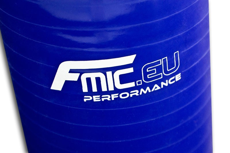 FMIC Rak silikonkoppling 57 mm × 50 cm – Blå